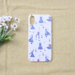 fleurs de saison(ネイビー)iPhoneケース　＊受注生産・送料無料＊