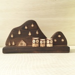 里山に住むふくろう p34