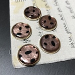 6個✦アクリルカボション レオパード