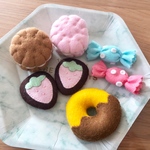 フェルトのお菓子♡おままごと