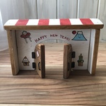 新年のご挨拶扉【ブラウン】