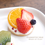 【送料無料】ホワイトチョコクッキーブローチ（いちご）