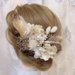 再販✨ゴールドヘッドドレス★ウエディング★ナチュラル★ガーデン★結婚式★花嫁★卒業式★ヘアアクセサリー★ヘッドパーツ★マタニティフォト★成人式