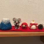 お正月飾り☆ねずみさん