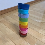 〈再販〉 手作り・布・ドンドンつながるマジックテープ10色セット