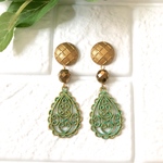 antique goldイヤリング/ピアス