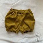 かぼちゃパンツ　chack&stripe フレンチコーデュロイ　マスタード  