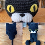 【M様オーダー品】ゆるねこ【白黒】