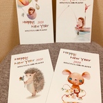 年賀状４枚セット