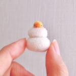 ＊ひよこかがみもち＊《羊毛フェルト》