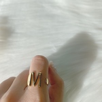 【M】イニシャルリング 指輪