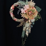しめ縄飾り　アーティフィシャルフラワー