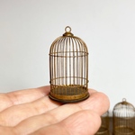 12分の1サイズのミニチュア鳥かご