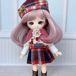 [オビツ11服]さむぞらスクールガール(ケープB)
