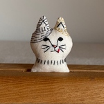 三毛猫　ブローチ
