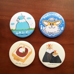 コーギーご当地缶バッジ（コギちゃん）