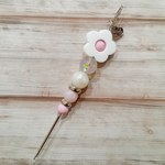 アイシングピック　Cookie scribe　カラフルタピオカ♡ホワイト　※チャーム付き