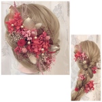 ヘッドドレス★ウエディング★ナチュラル★ガーデン★結婚式★花嫁★卒業式★ヘアアクセサリー★ヘッドパーツ★マタニティフォト★成人式