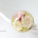 Antique flower Ring (pink)