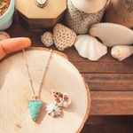 《silve925》 white water turquoise necklace❤︎ 