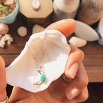 《silve925》baby moon necklace❤︎ 