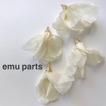 chiffon tassel off-white6p
