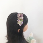  アンティークカラー お花畑のカチューシャ 