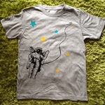 宇宙遊泳Tシャツ