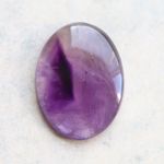 天然石＊トラピッチェ・アメジスト　オーバル　カボション　ルース　26.4 ct