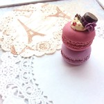 帽子マカロンのバッグチャーム　A