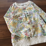 SALE!【size130】小花が可愛いシンプルラグラン