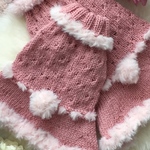 犬服 ニット  SM 雪いちご 送料込