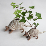 アルマジロ / 柄（小）植木鉢