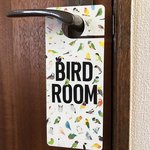 ◆飾っておしゃれな鳥ドアプレート