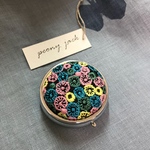 ミナペルホネン ピルケース ハンドメイド♩skyful 丸