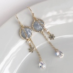雪降るピアス/イヤリング