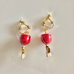 再販！♡りんご飴 イヤリング