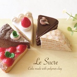 【A様オーダー品】三角形ケーキ5個♪