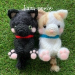 ふわもふあみぐるみネコちゃんキーホルダー（オーダー品です）