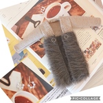ファー✖️ニットロングカーディガン🧶