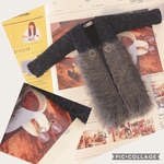 ファー✖️ニットロングカーディガン🧶