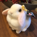 羊毛フェルト　お正月　うさぎ　　