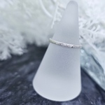 〔0号〜〕ギザギザ槌目のシルバーリング