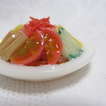 ☆夏にさっぱり！冷やし中華キーホルダー☆