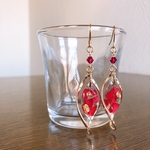 ◇バラのツイストピアス.イヤリング◇