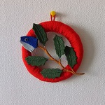 ちりめん細工  節分  柊鰯  リース(小)