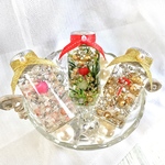 𝓝𝓮𝔀 ♡冬のハーバリウム♡『クリスマス・ナタル ミニ』◆ミニサイズ5.8cm◆ 無料ラッピング付き 𝒞𝒽𝓇𝒾𝓈𝓉𝓂𝒶𝓈