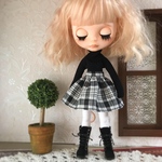 ハイネック&スカート ブライスサイズ