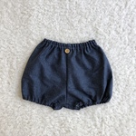 380...デニム風*かぼちゃパンツ＊80〜90cm