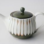 【訳あり】ポット　小（白/織部）茶こし付き